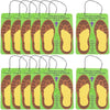Fun Express Religious Father's Day Footprint Sign Craft Kit (Makes 12) - Christian Sunday School Crafts for Kids, Bulk DIY Activity, Self-Adhesive