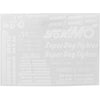 Yokomo ZCD4W Super Dog Fighter Decal Set (White)