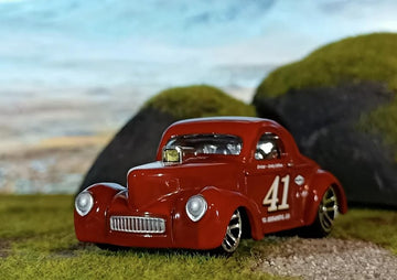 Hot Wheels Silver Series - Salt Fiat Racers (1941 Willys)/Toys