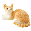 GUDVES Orange Tabby Cat Stuffed Animal Baby Stuffed Animal Cat Plush Toy Shorthair Cat 12 Inch (Orange B)