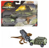 Hot Wheels Jurassic World Rebirth, Dinosaur Collection Vehicle and Figure (Tyranno-Hauler Tyrannosaurus Rex)