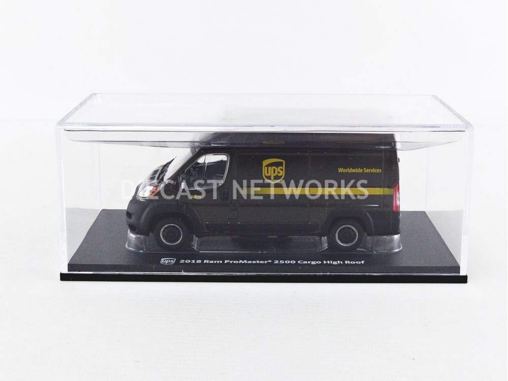 Greenlight 86156 1: 43 2018 Ram Promaster 2500 Cargo High Roof - United Parcel Service (Ups) Worldwide Services - New Tooling, Multi