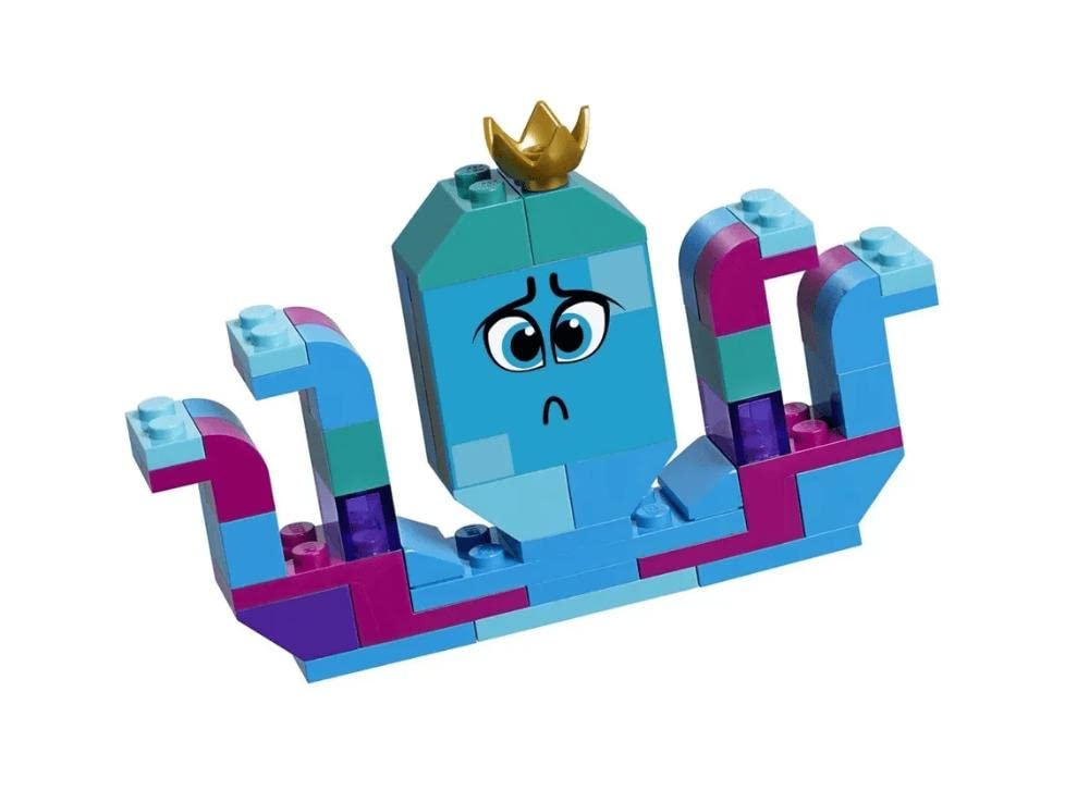 LEGO THE LEGO MOVIE 2 Queen Watevra’s Build Whatever Box! 70825 Pretend Play Toy and Creative Building Kit for Girls and Boys, 2019 (455 Pieces)