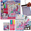 Innovative Designs Create N’ Style Fashion Design Light Up Tracing Pad Kit, Kids Coloring Art Activity Set with Stickers and Stencils