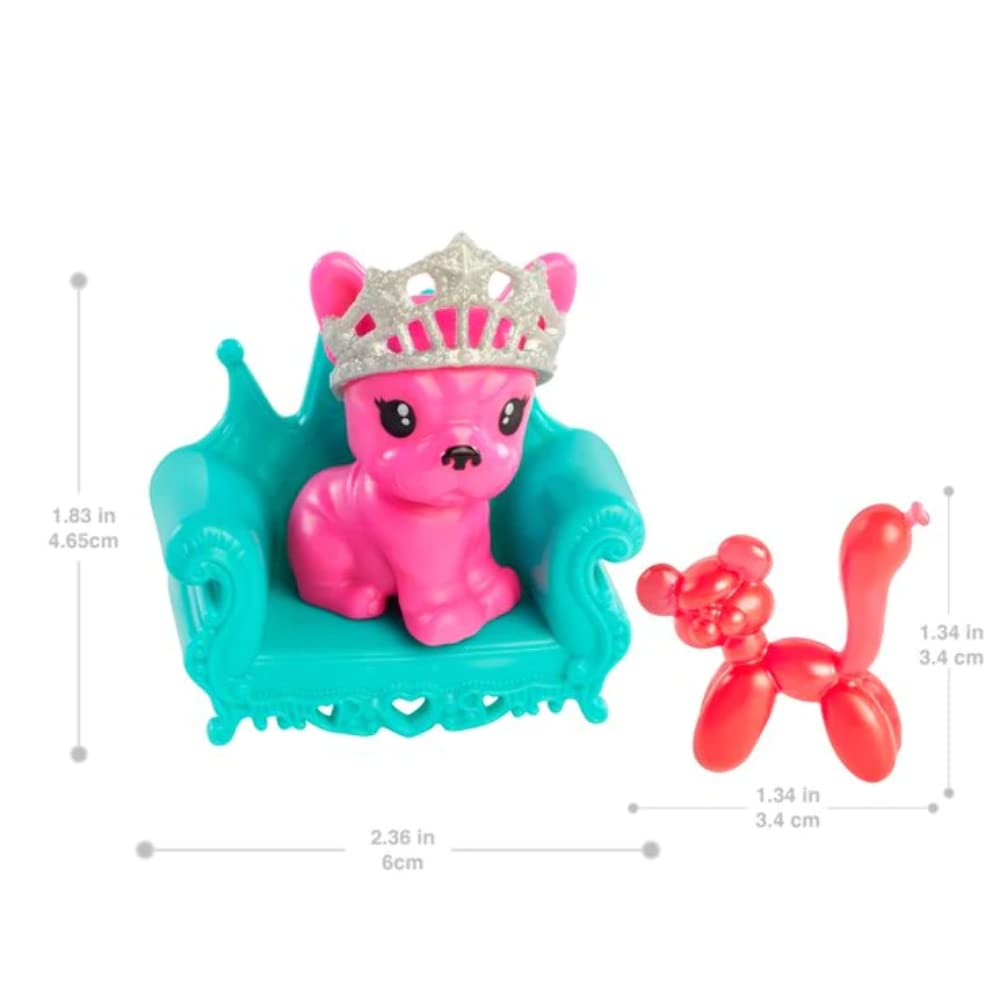 Barbie Color Reveal Pet, With Blue Metallic Coating & 5 Surprises, Party Series