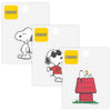 Peanuts® (Snoopy) 3-Pack Sticker Bundle - Waterproof Stickers for Water Bottles and Laptops
