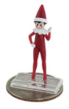 World's Smallest Elf On The Shelf Micro Figure. 1.25 inches Tall, Includes Collector Case Diorama, Miniature Figure, A Christmas Tradition, or