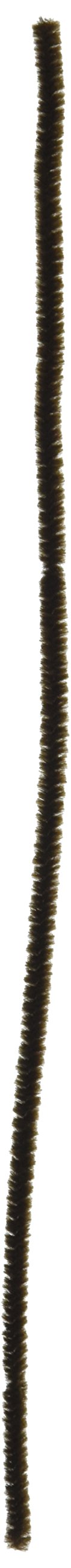 Darice 10423-50 Chenille Stems (25/Package), 6mm x 12", Brown