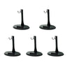 NANSHINE 5 Pcs Adjustable Display Stand for 1/6 Scale Collectible Models, Display Base Holder with Detachable Height Support, Black