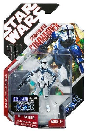 Star Wars Force Unleashed Stormtrooper Commander Exclusive Figure