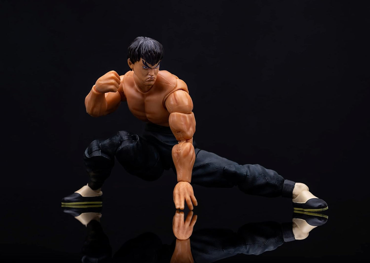 Street Fighter II 6" Fei Long Action Figure, Toys for Kids and Adults