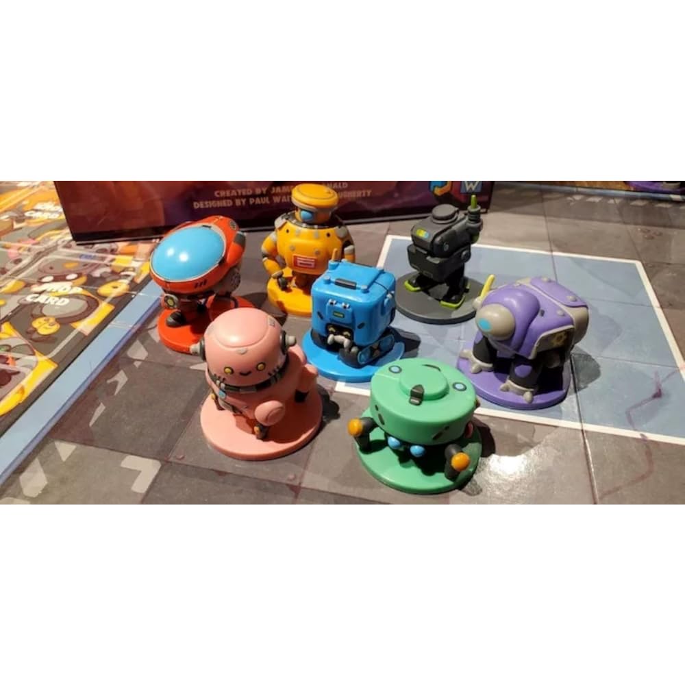 Wise Wizard Games: Robot Quest Arena Deckbuilding Board Game