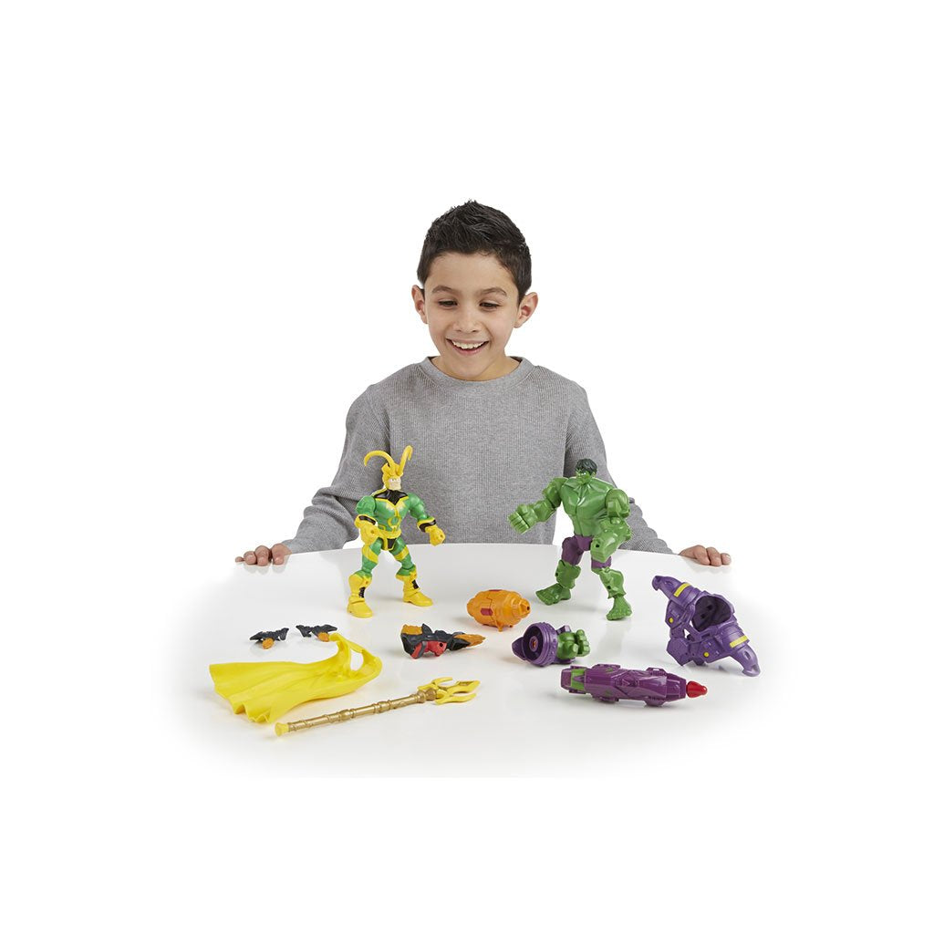 Marvel Super Hero Mashers Hulk vs. Loki Mash Pack