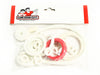 Game Room Guys Bally Hi Lo Ace Pinball White Rubber Ring Kit