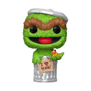 Funko Pop! TV: Sesame Street - Oscar The Grouch - Collectable Vinyl Figure - Gift Idea - Official Merchandise - Toys for Kids & Adults - TV Fans