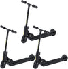 WLSuDHoncc 3Pcs Finger Scooter - 2-Wheeled Scooter - Foldable BMX with Brake | Finger Board Accessories for Teen | Educational Toys | Non-Slip Fun