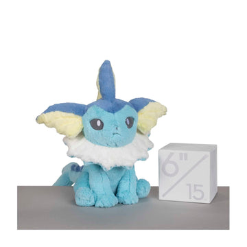 Pokemon Center: Vaporeon Comfy Friends Plush, 18 ½ Inch