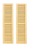 Dollhouse Miniature Small Louvered Shutter