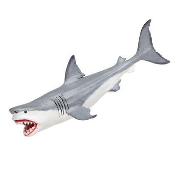 Safari Ltd. Megalodon Figurine - Detailed 7.25" Shark Figure - Educational Toy for Boys, Girls, and Kids Age 3+