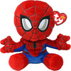 Ty - Marvel Collection, Spiderman, All Your Favorite Heroes in Floppy Version, Soft Plush to Collect, Gift Idea for Young and Old - 20 cm - T44007