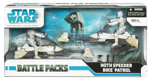 Star Wars 3.75 Inch Scale Battle Pack - Episode V: Hoth Speeder Bike Patrol