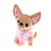 SUSHAFEN Stuffed Dog Puppy Toy Plush Toy Soft Doll Stuffed Animal Pillow Birthday Gift Present Cute Dog Ornaments Decoration Handicraft House Desktop