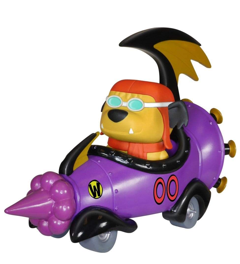 Funko POP Rides: Wacky Racers - Hanna Barbera Mean Machine with Goggled Muttley POP