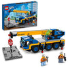 Lego 60324 City Off-Road Crane, Crane and Truck Toy with Hooks, Buildable Vehicle Toy for Boys and Girls from 7 Years, Gift for Children and Fans