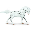 Safari Ltd. European Knabstrupper Horse Figurine - Realistic 7" Figure - Educational Toy for Boys, Girls, and Kids Ages 3+