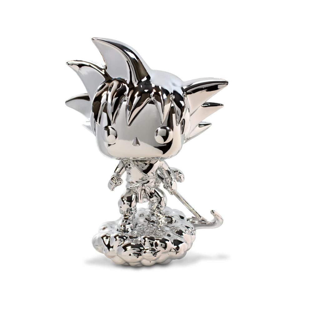 Pop Funko Dragon Ball 109 Goku & Flying Nimbus Silver Chrome