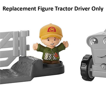 Replacement Parts for Fisher-Price Little People Helpful Harvester Tractor - DWC32 ~ Replacement Figure Tractor Driver