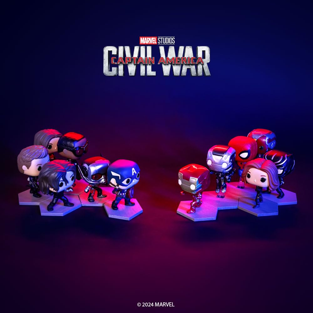 Funko Pop Marvel: Captain America: Civil War Build A Scene - Falcon Figure 10 of 12 - Amazon Exclusive - Collectable Vinyl Figure - Gift Idea
