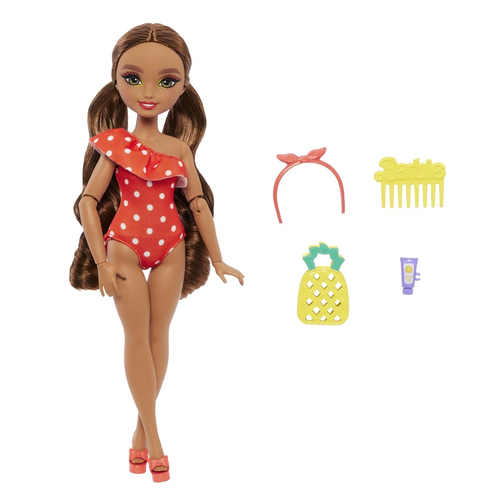 Barbie Dream Besties Beach Teresa Doll for Ages 4 and Up