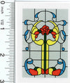 Handley House Dollhouse Miniature Simulated Window Leadlight (SLIM01)