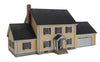 Walthers Cornerstone 933-4154 HO Scale Executive House - Kit - 9-15/16 x 5 x 4-3/4" 25.2 x 12.7 x 12cm