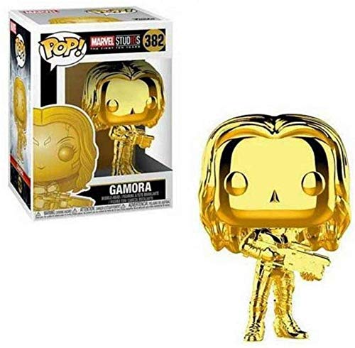 Funko Pop Marvel: Marvel Studios 10 - Gamora (Gold Chrome) Collectible Figure, Multicolor
