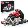 Formula One Engine Building Blocks, 980PCS Motor Model Sets for 14+