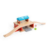 Bigjigs Rail, Overground Station, Wooden Toys, Wooden Train Shed, Train Toys, for 3 4 5 Year Olds