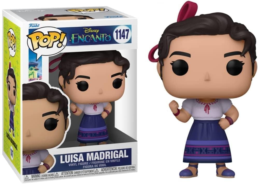 Funko POP Disney: Encanto - Luisa Madrigal, Multicolor, (57601)
