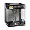 Funko Pop! Star Wars: The Mandalorian Lights and Sounds Deluxe IG-12 with Grogu, 6.75 inches
