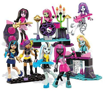 Mega Bloks Monster High Glam Ghoul Band Building Kit