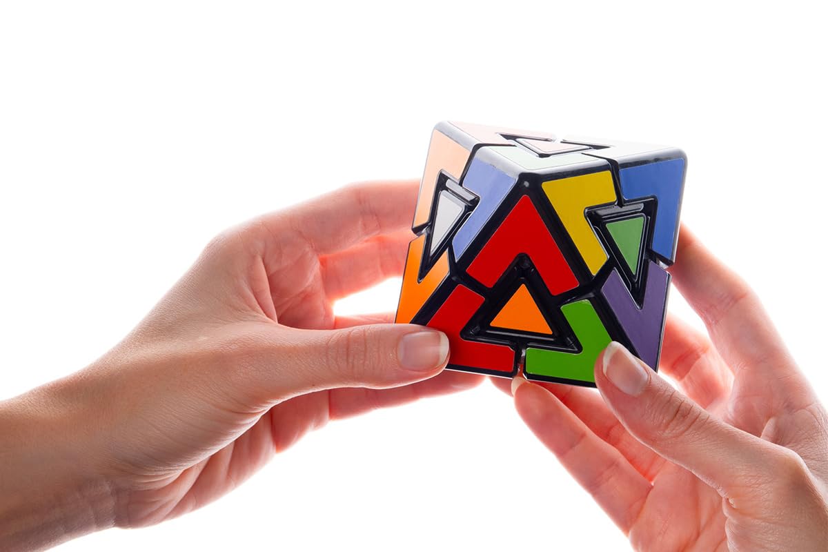 Meffert's Pyraminx Diamond - The Original Travel Friendly Advanced Diamond Brainteaser from Recent Toys for Ages 9 - Adult