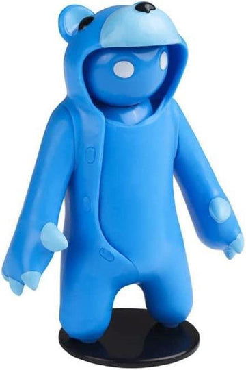 Gang Beasts Blue Bear Costume Fighter Accessories Gamer Character Figure