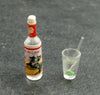 Farrow Industries Dolls House Pub Miniature Bottle of Vodka & Cocktail 35