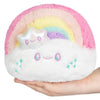 Squishable - Party Snackers Pastel Rainbow - Celestial Collection - 7.5 in - Soft Toy Collectible Stuffed Animal - Beans
