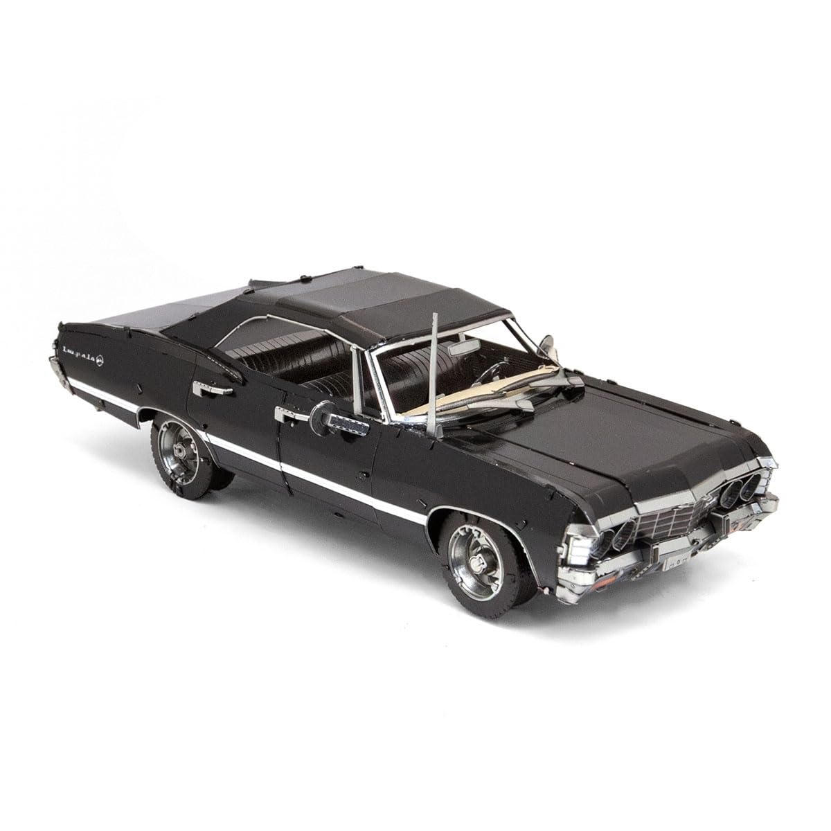 Metal Earth 1967 Chevy Impala Black 3D Metal Model Kit Fascinations