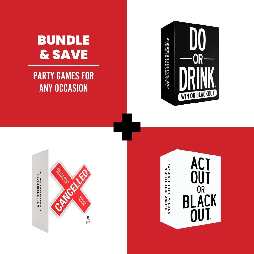 Do or Drink Date Night - Couples Drinking Card Game for Adults, Fun Romantic Game for Two, Perfect for Game Night, Parties, or Gifts for Boyfriend
