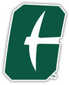 North Carolina Charlotte Forty-Niners 12 Inch Vinyl Decal Sticker Officially Licensed Collegiate Product