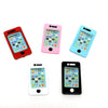 SXFSE Dollhouse Decoration Accessories, 1/12 1/6 Dollhouse Miniature Scene Model Mini Smart Phone Scene Model (5 Pack, 26 x 15 mm)