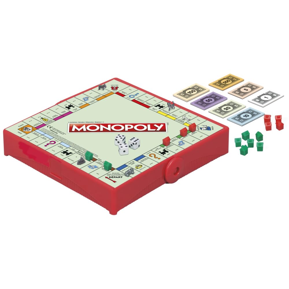 Grab 'N GO Travel Game Monopoly